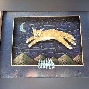 Orange Cat Art Print